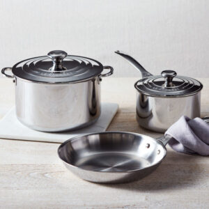 Signature Stainless Steel 5-Piece Cookware Set