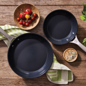 Essential Non-stick Ceramic 2-Piece Fry Pan Set