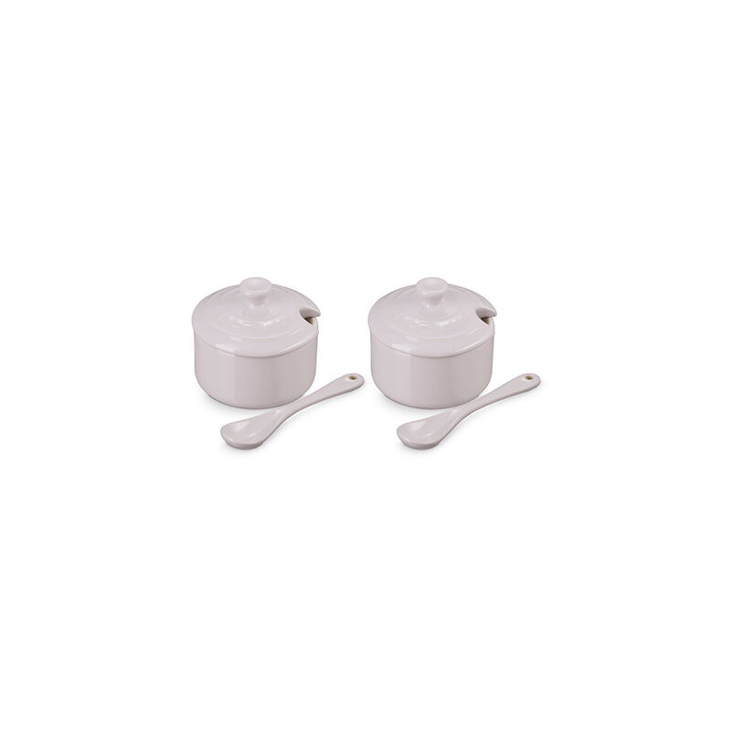Condiment Pot with Spoon, Set of 2 - Image 2