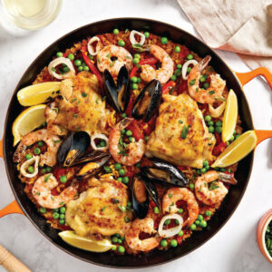 Traditional Round Paella Pan