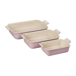 Heritage 3-Piece Rectangular Baking Dish Set