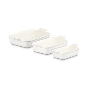 Heritage 3-Piece Rectangular Baking Dish Set