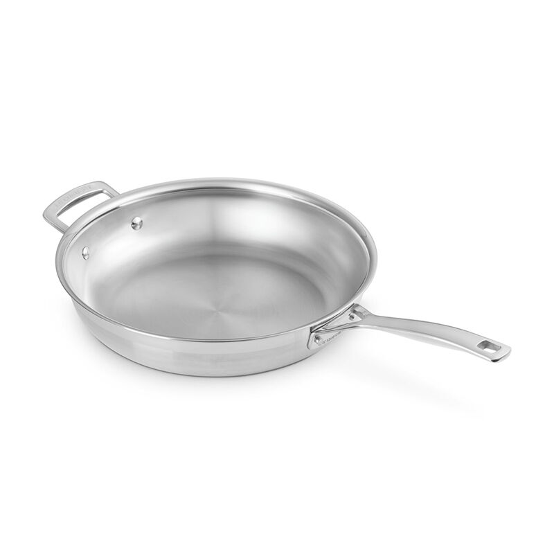 Classic Stainless Steel Round Frying Pan - Image 8