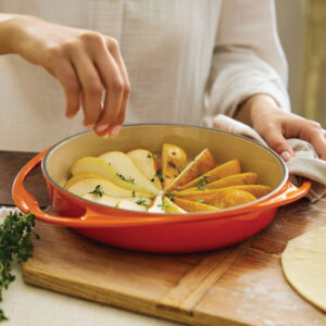 Traditional Round Tarte Tatin Dish