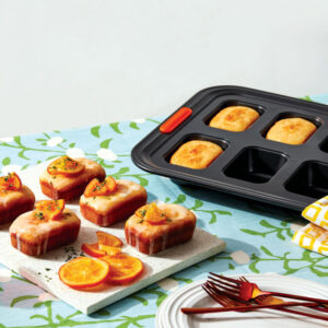 Non-stick Metal Bakeware 8-Cup Mini Loaf Pan