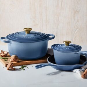Signature Enameled Cast Iron 5-Piece Cookware Set