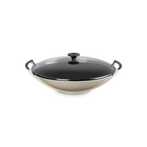 Traditional Wok with Glass Lid