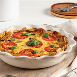 Heritage Fluted Pie Dish