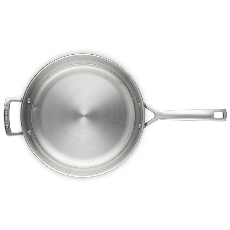Classic Stainless Steel Round Frying Pan - Image 7