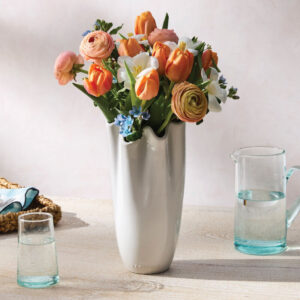 Iris Collection Ruffle Vase